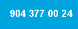 904 377 00 24 904 377 00 24